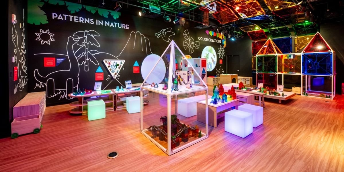 First-Ever MAGNA-TILES Studio Now Open at the Museum of Discovery and Science