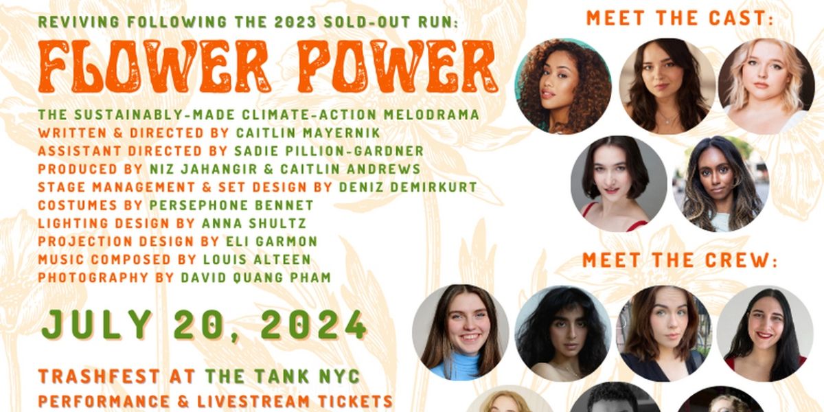 FLOWER POWER to Return to NYC's Tank's DarkFest/TrashFest This Month