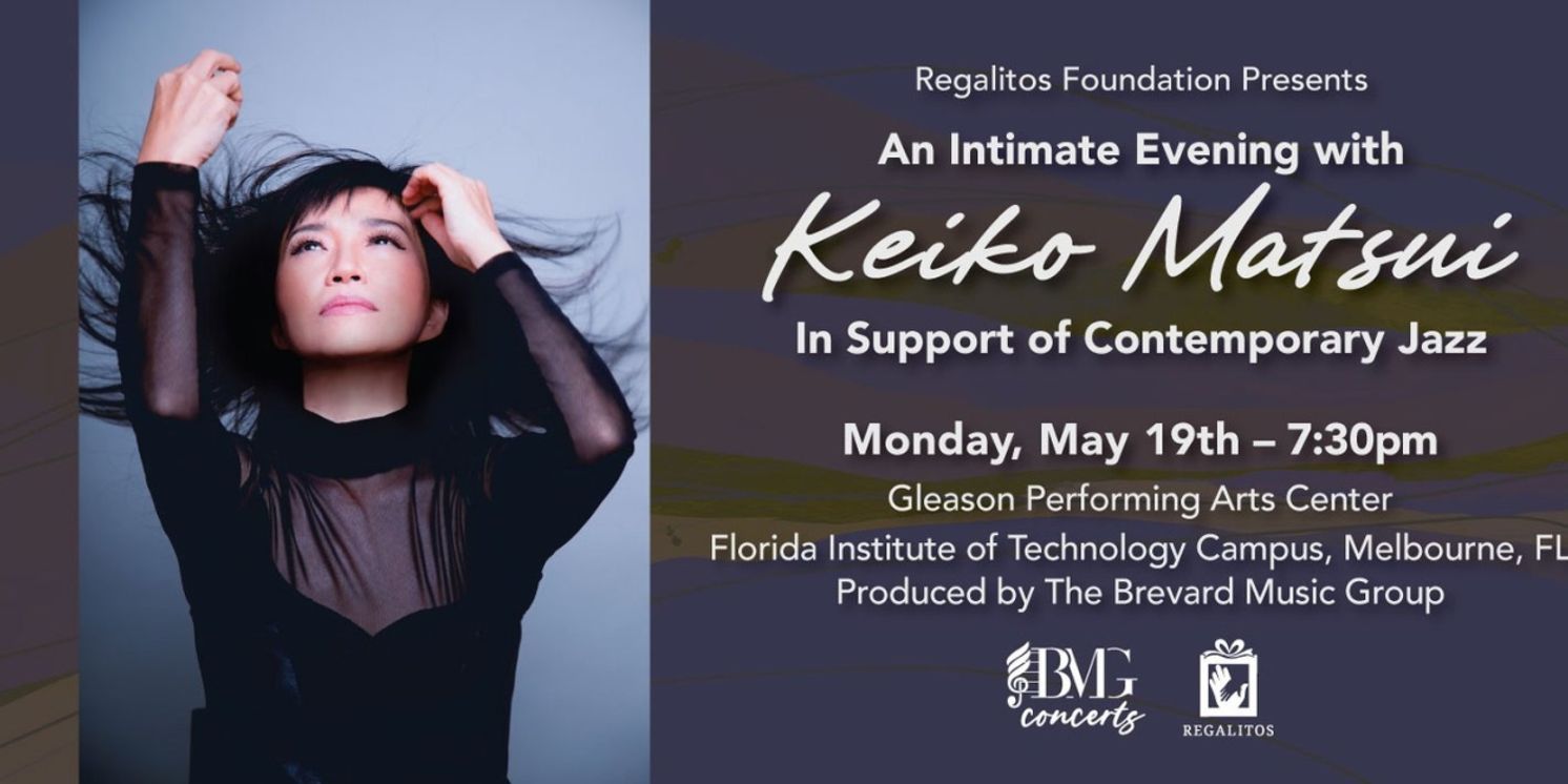 Regalitos Foundation to Present An Intimate Evening with Keiko Matsui At Gleason Performing Arts Center  Image