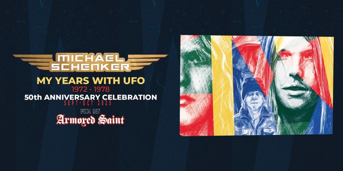 Michael Schenker MY YEARS WITH UFO USA Tour 2025 Comes To The Tobin Center In October