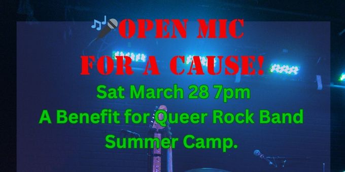 Foxhole Projects to Host Open Mic Night Benefiting Ethos Queer Rock Band Summer  Photos
