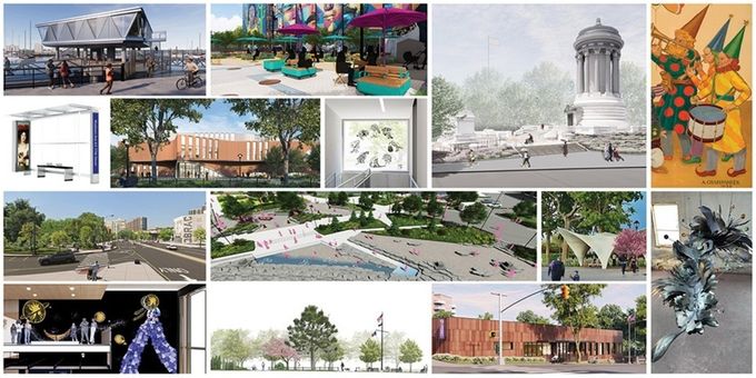 FROM ROOTS TO ARTS Program Celebrated At City Hall With NYCHA Artist-in-Residenc Photos