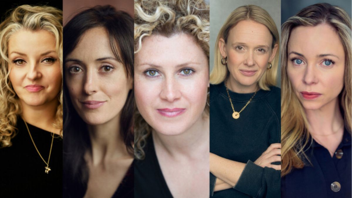Full Cast Set for THE REVLON GIRL at Park Theatre