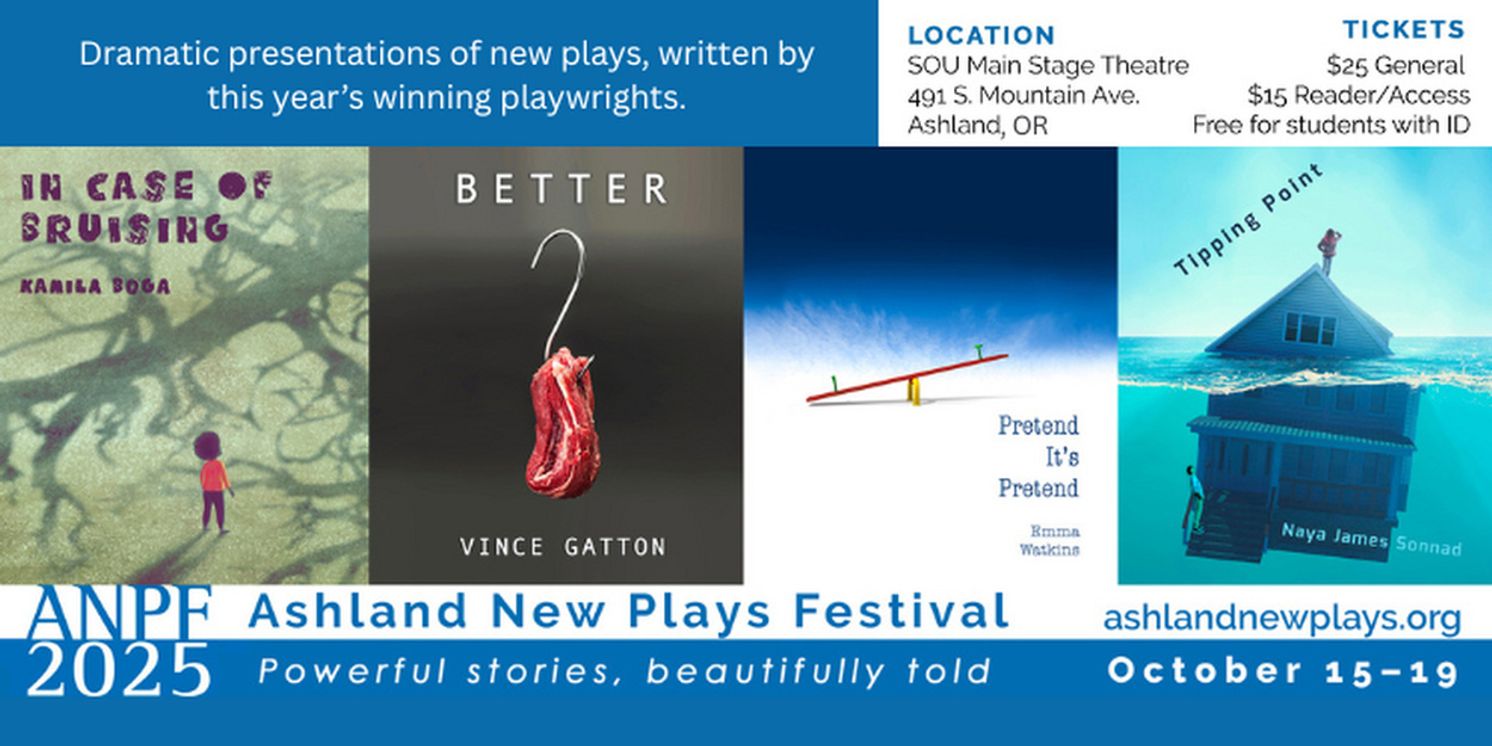 Ashland New Plays Festival to Take Place in October  Image