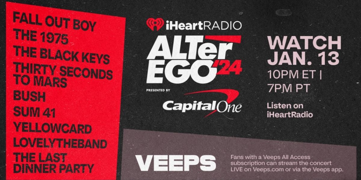 Fall Out Boy Joins Lineup For The 2024 'iHeartRadio ALTer EGO'