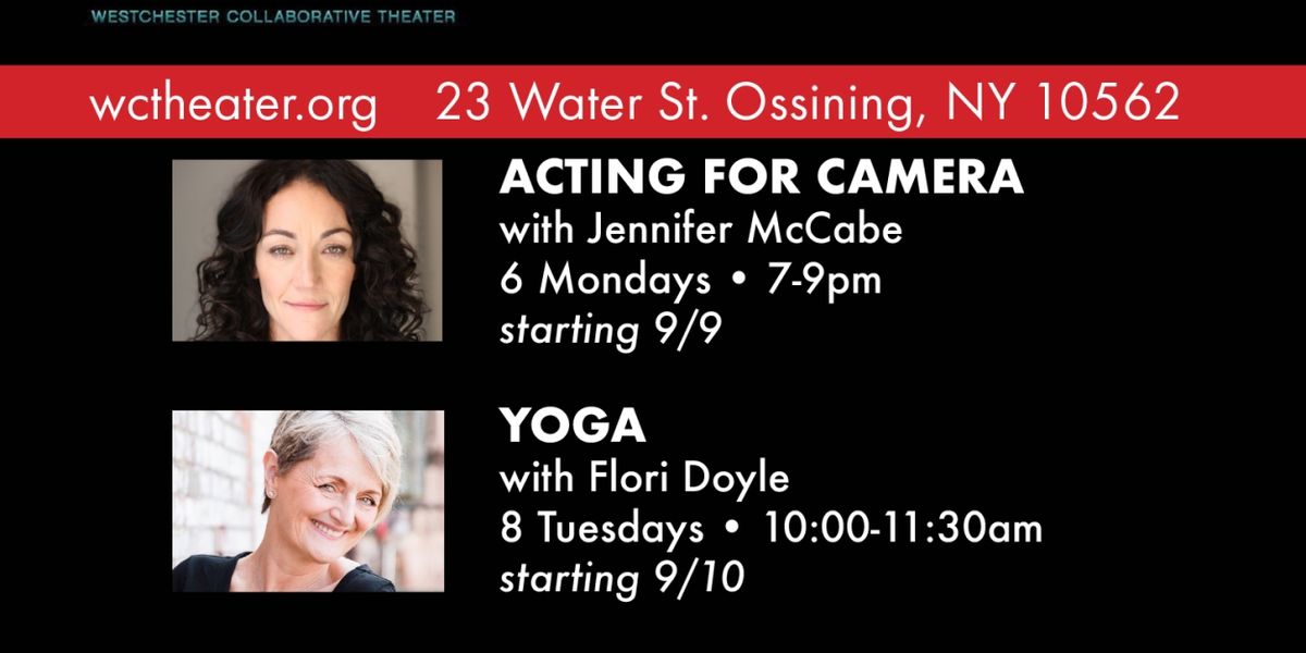 Fall Theater Classes At WCT to Include Acting for the Camera & More