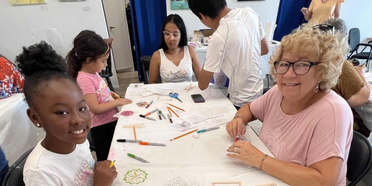 Families Can Participate In Circus-Themed Art Projects At Creative Liberties' Free Family Art Day