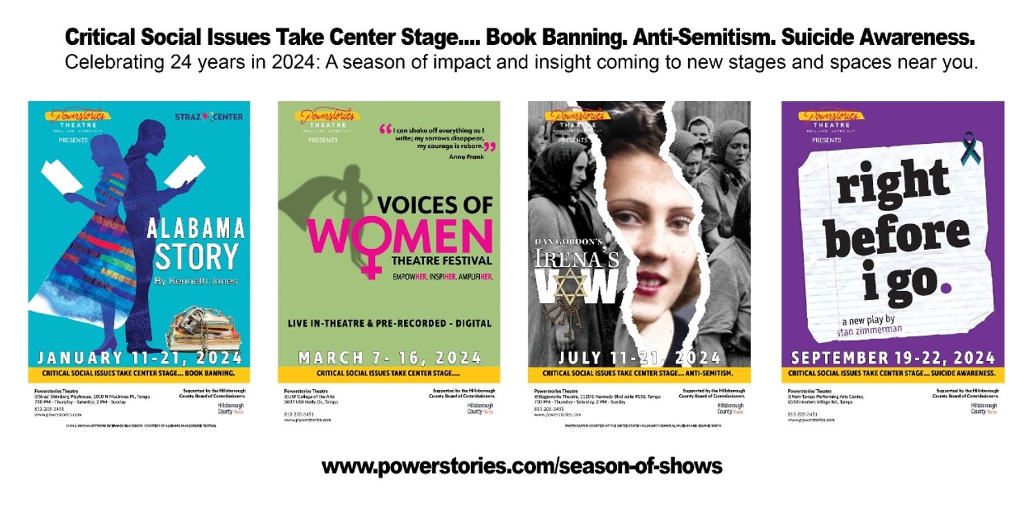 Powerstories Theatre Announces 24th Season of Shows in 2024  Image