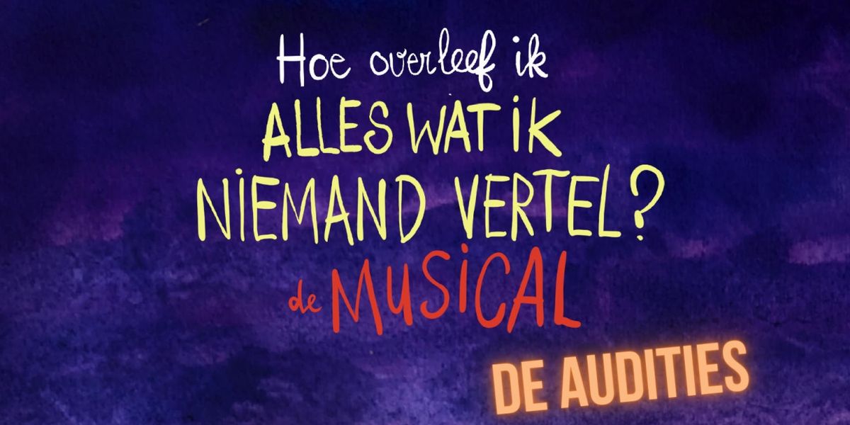 Feature: MILLENNIUM ENTERTAINMENT KONDIGT ZOEKTOCHT AAN NAAR HOOFDROLSPELERS VOOR MUSICAL! GEBASEERD OP BESTSELLER!