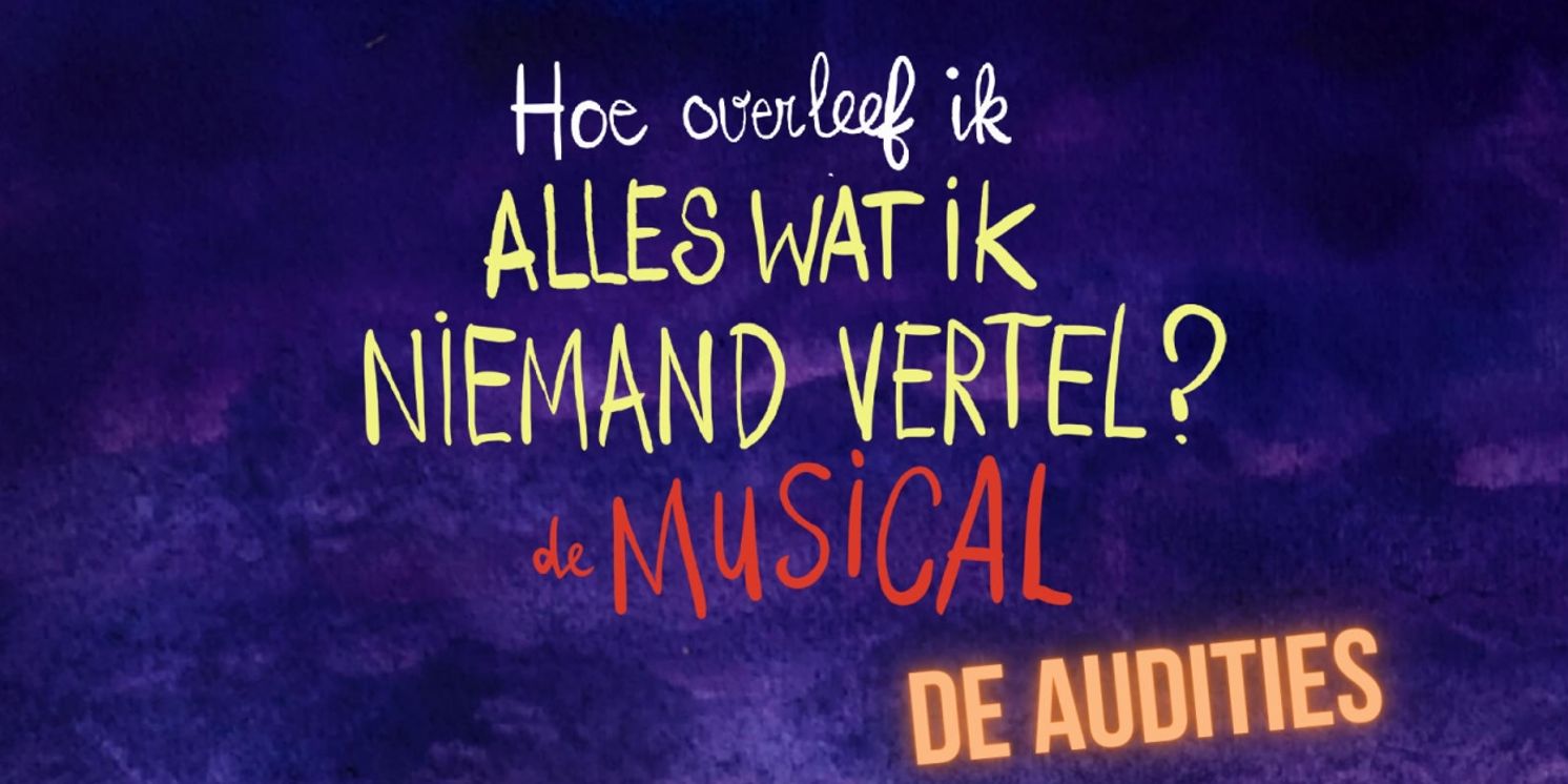 Feature: MILLENNIUM ENTERTAINMENT KONDIGT ZOEKTOCHT AAN NAAR HOOFDROLSPELERS VOOR MUSICAL! GEBASEERD OP BESTSELLER!  Image