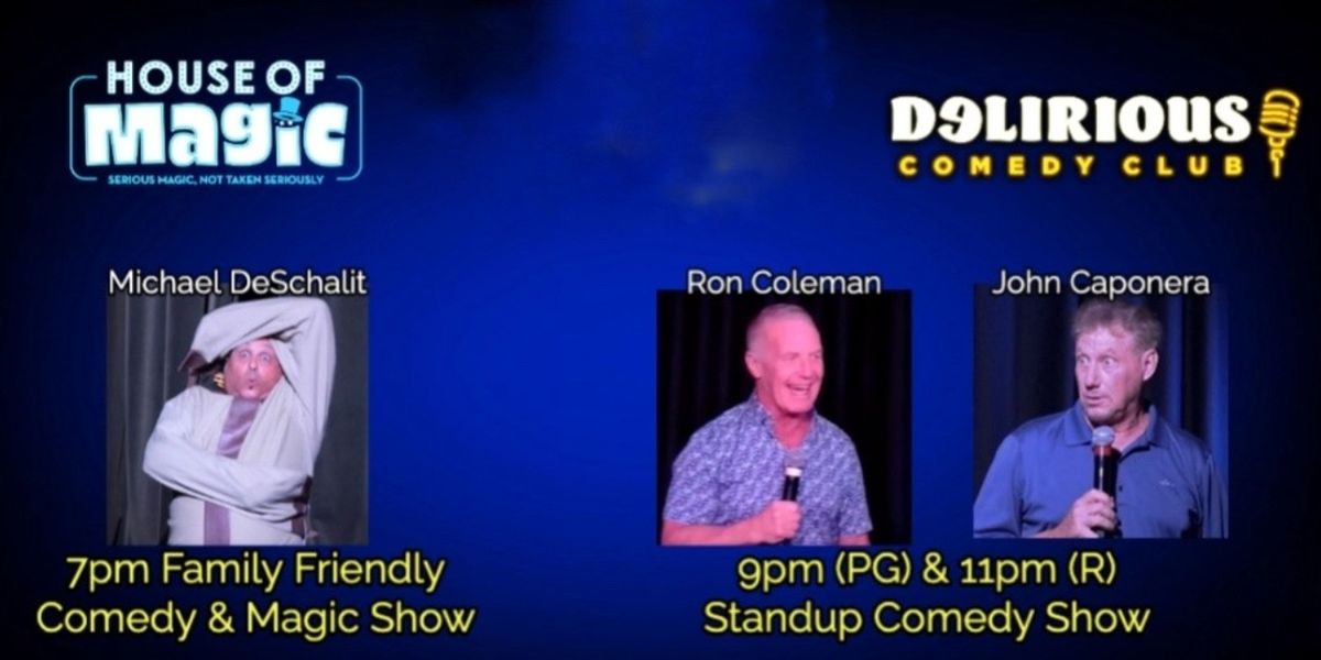 Feature: PRIMM VALLEY CASINO RESORTS LAUNCHES DELIRIOUS COMEDY CLUB AND HOUSE OF MAGIC
