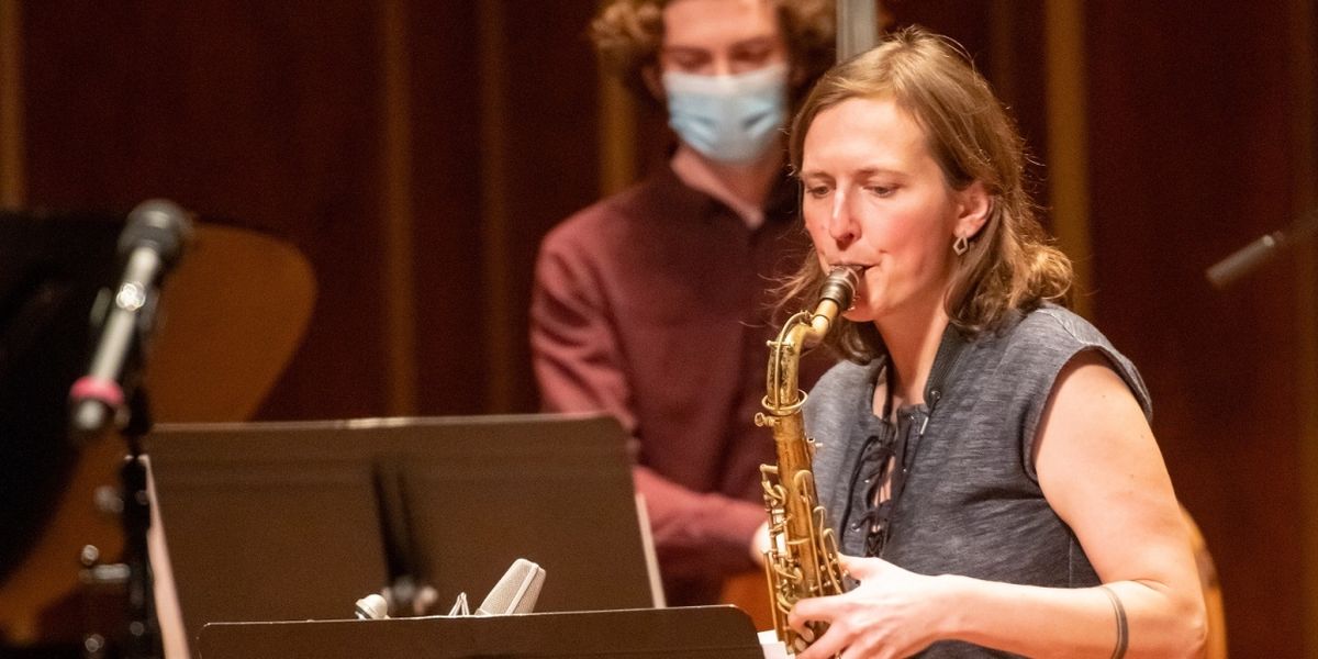 February Concerts Introduce NEC's New Jazz Studies Co-Chair, Internationally Acclaimed Saxophonist, Flutist, And Composer Anna Webber