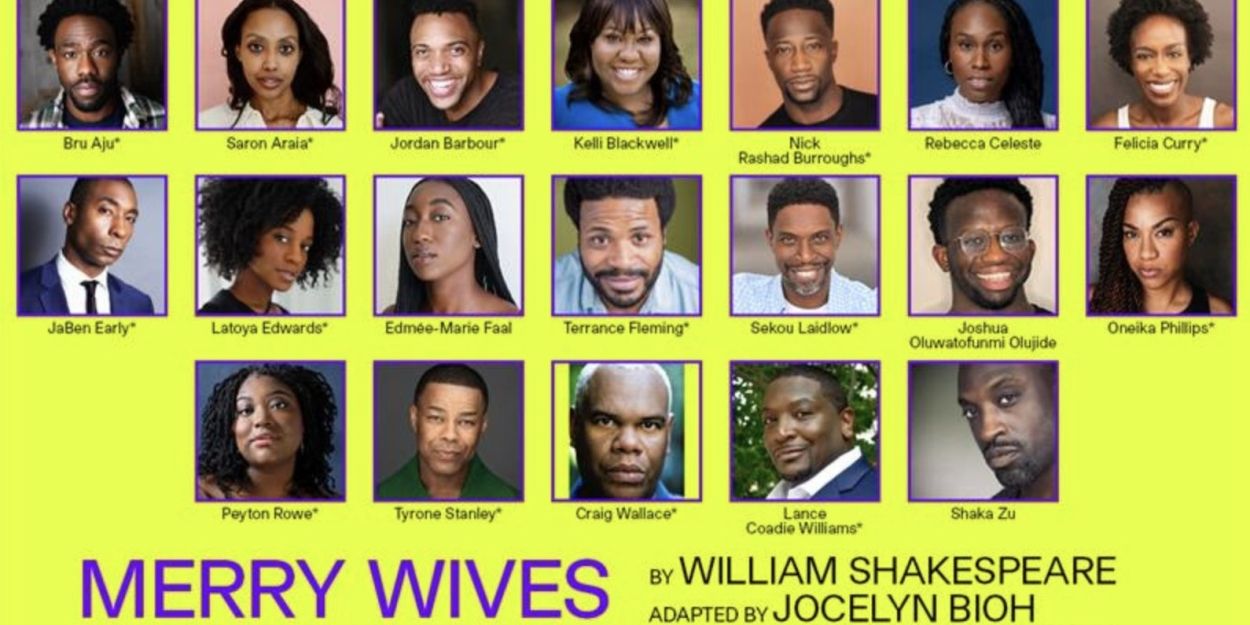 Felicia Curry and More to Star in MERRY WIVES at Shakespeare Theatre Company  Image