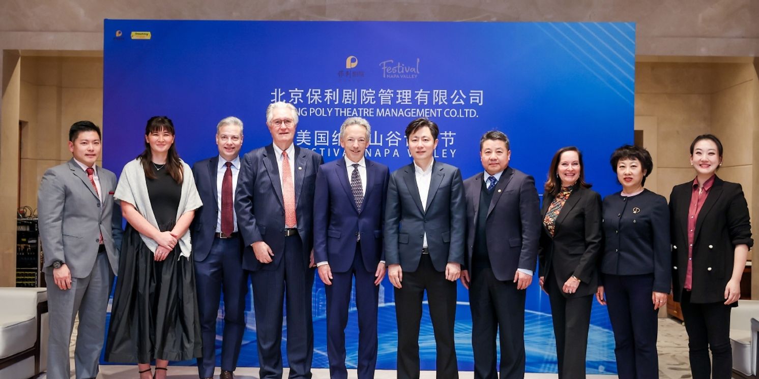 Festival Napa Valley Launches Cultural Exchange with China  Image