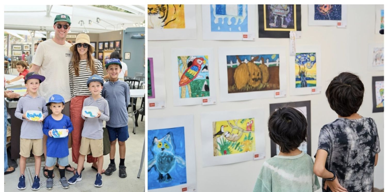 Festival Of Arts Celebrates Young Artists With Junior Art Awards And Ocean-Inspired Family Art Day in July  Image