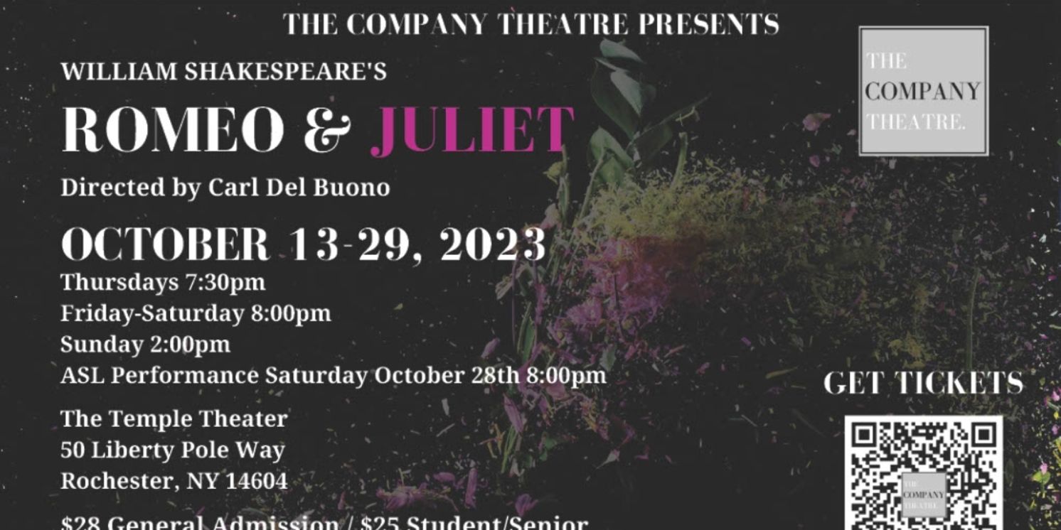 Feuding Families Cry Out For Connection In The Company Theatre's ROMEO & JULIET  Image