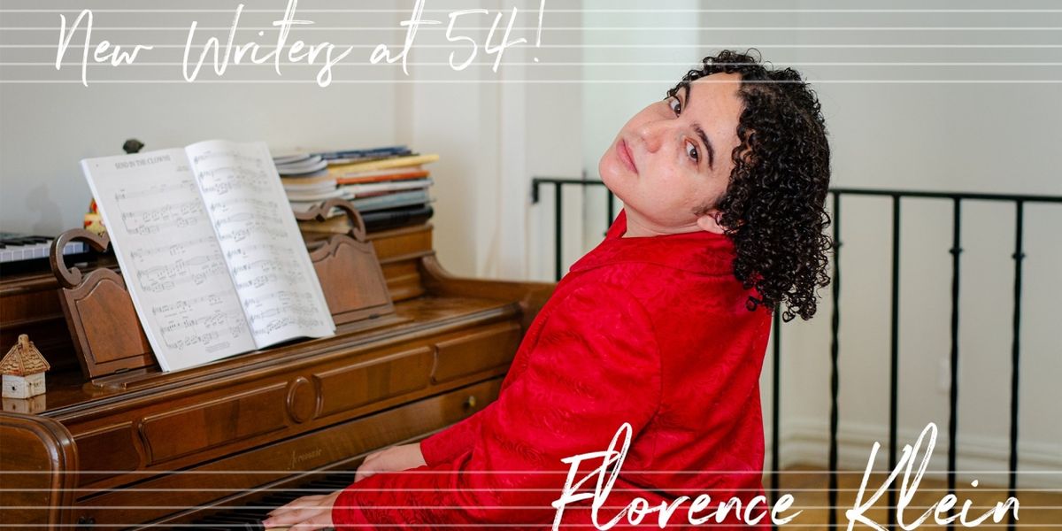 Florence Klein To Appear In 54 Below NEW WRITERS SERIES