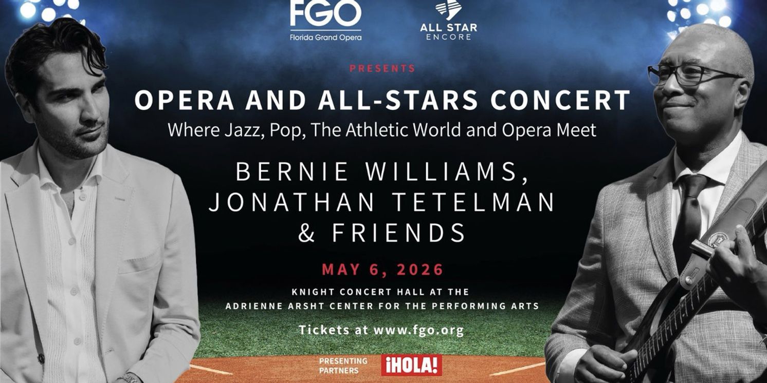 Florida Grand Opera & AllStar Encore Will Present OPERA & ALL-STARS in Miami  Image