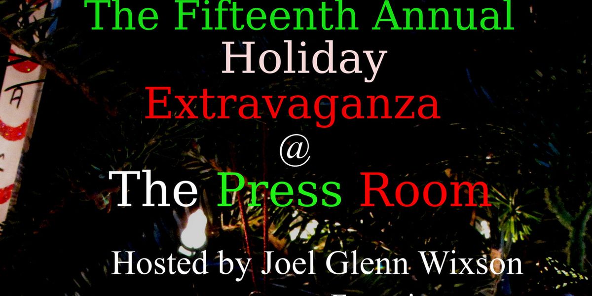 The Press Room To Host Annual HOLIDAY EXTRAVAGANZA In Portsmouth