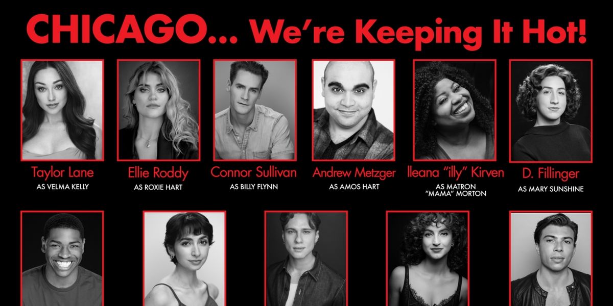 Ellie Roddy and Taylor Lane Will Lead CHICAGO National Tour