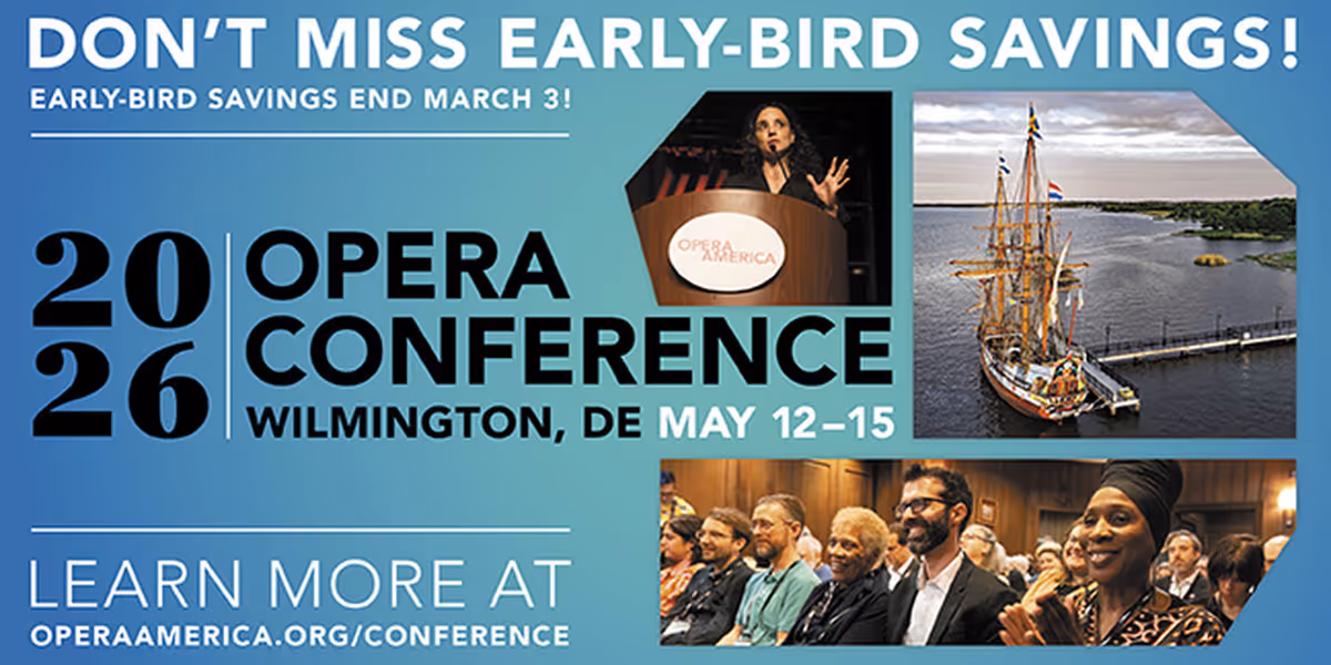 OPERA America Supports Artists And Companies With More Than $1,000,000 In 2025