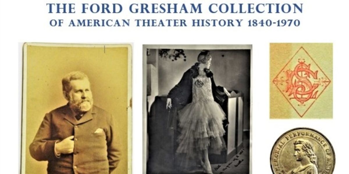Ford Gresham Collection of American Theater Will Be Highlight of Swann Auction in September
