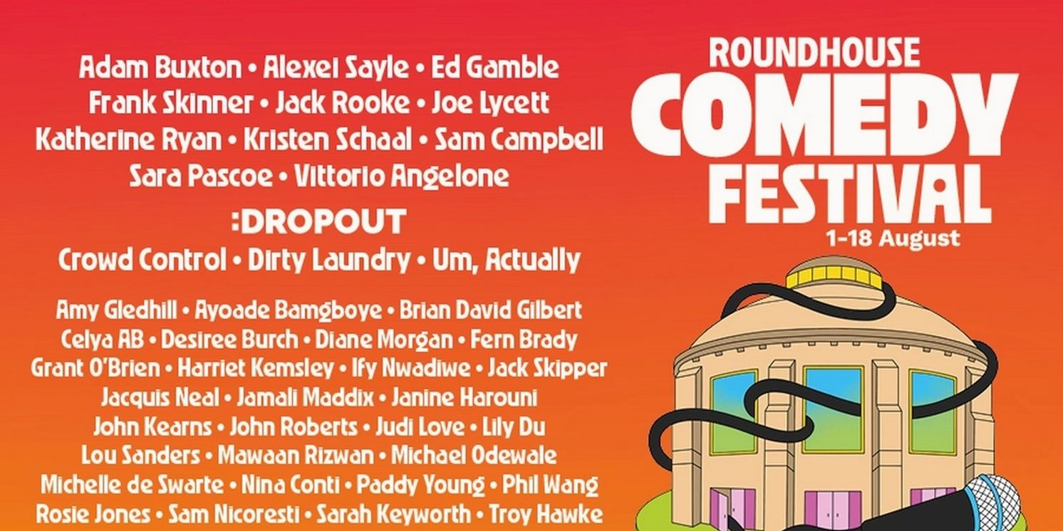 Frank Skinner, Katherine Ryan, Joe Lycett, and More Set for Roundhouse Comedy Festival  Image