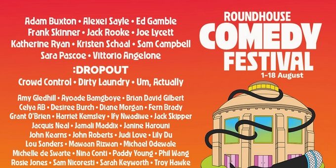Frank Skinner, Katherine Ryan, Joe Lycett, and More Set for Roundhouse Comedy Fe Photos