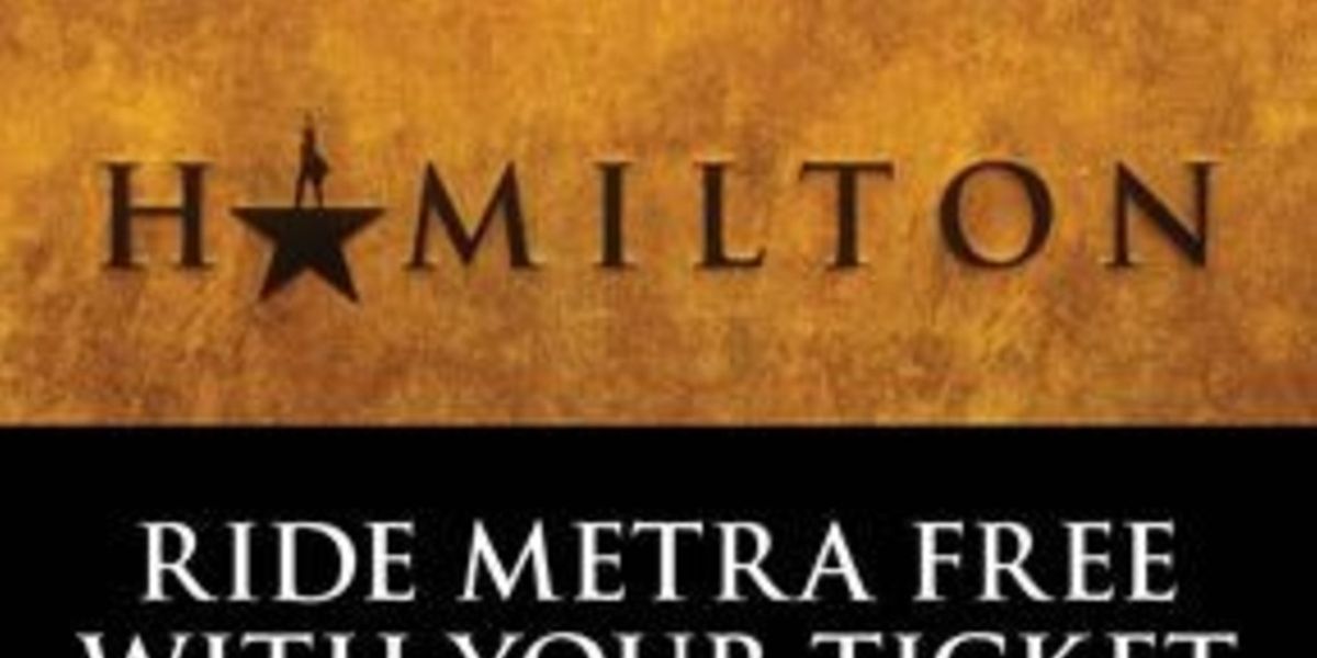 Free Metra Rides Offered for HAMILTON Attendees in Chicago