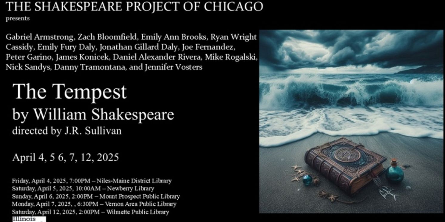 Free Performances Of THE TEMPEST Come to Shakespeare Project Of Chicago  Image
