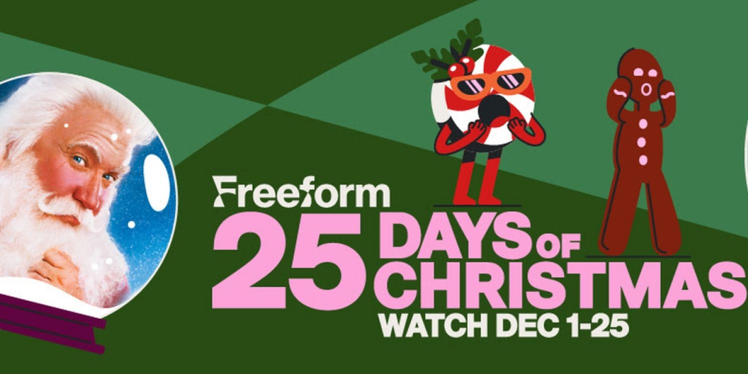 Freeform Sets '25 Days of Christmas' Film Lineup  Image