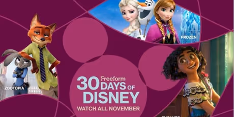 Freeform Unveils '30 Days of Disney' Lineup for November Photo