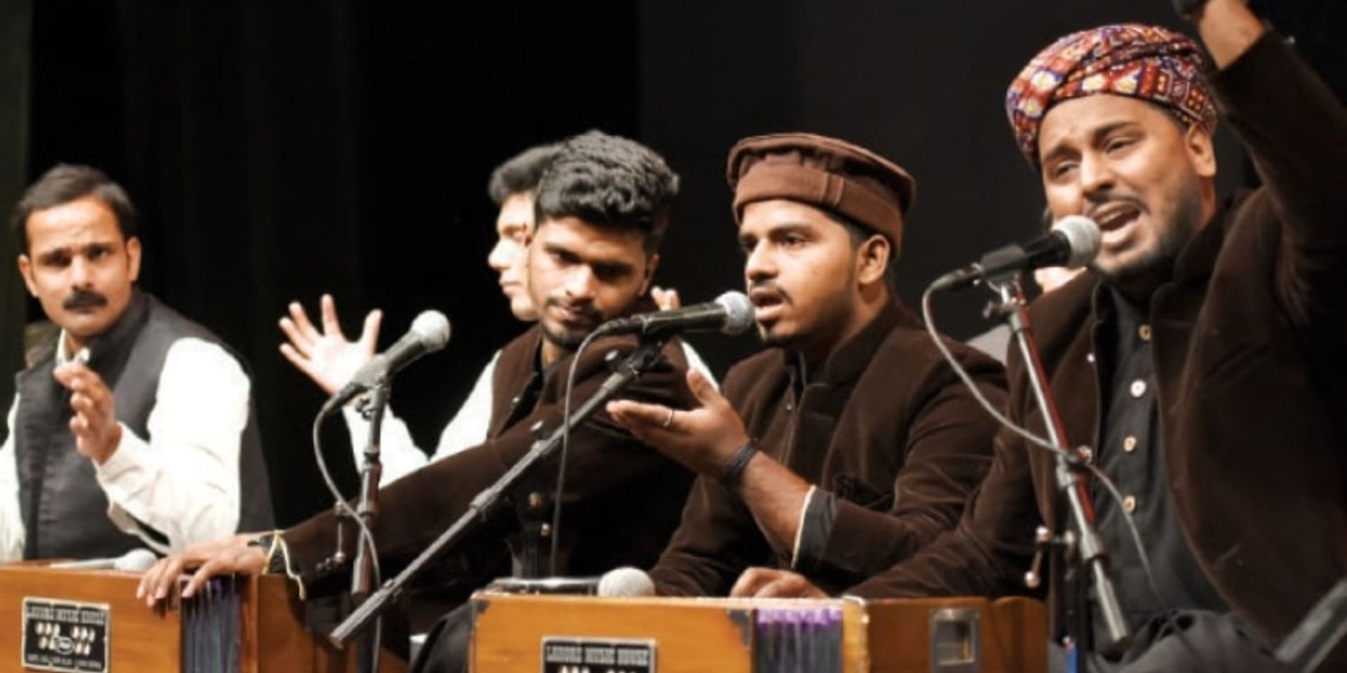 HAMZA AKRAM QAWWAL & BROTHERS To Perform Sufi Chants OF Pakistan At Roulette In March  Image
