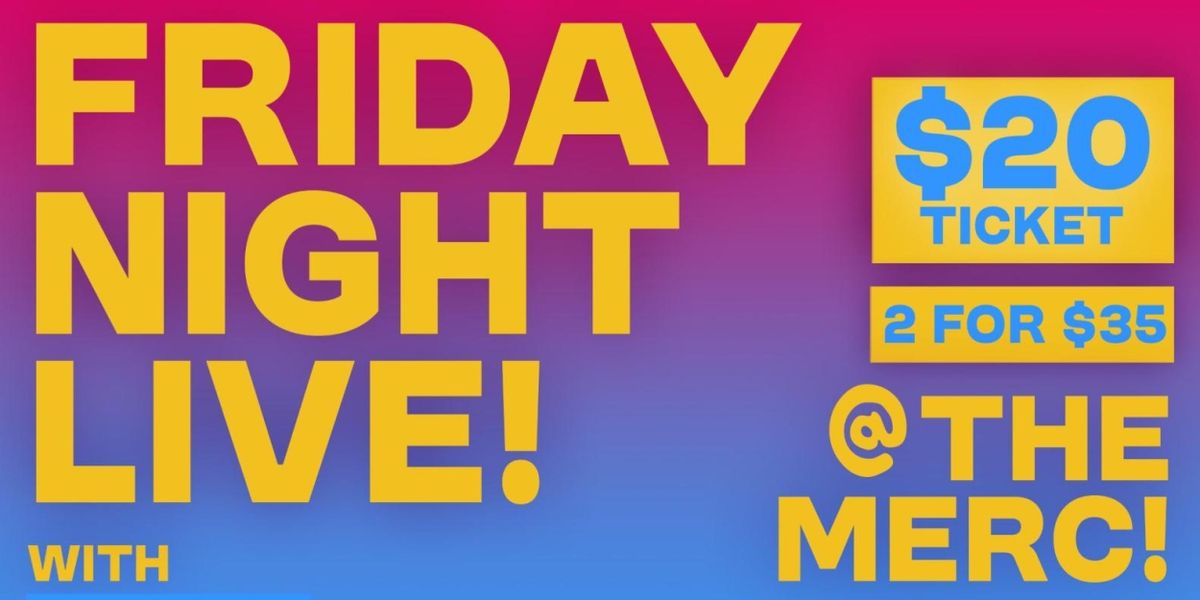 Friday Night Live! Improv Theater With PRN to Take Place at Merc!