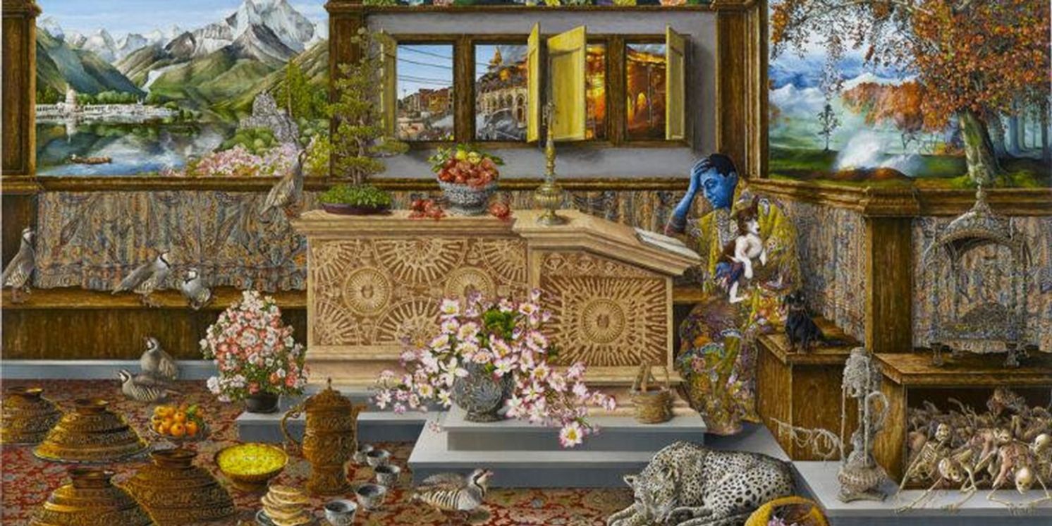 Frist Art Museum Presents Luminous Paintings By Raqib Shaw Merging Fable, History, And Autobiography  Image