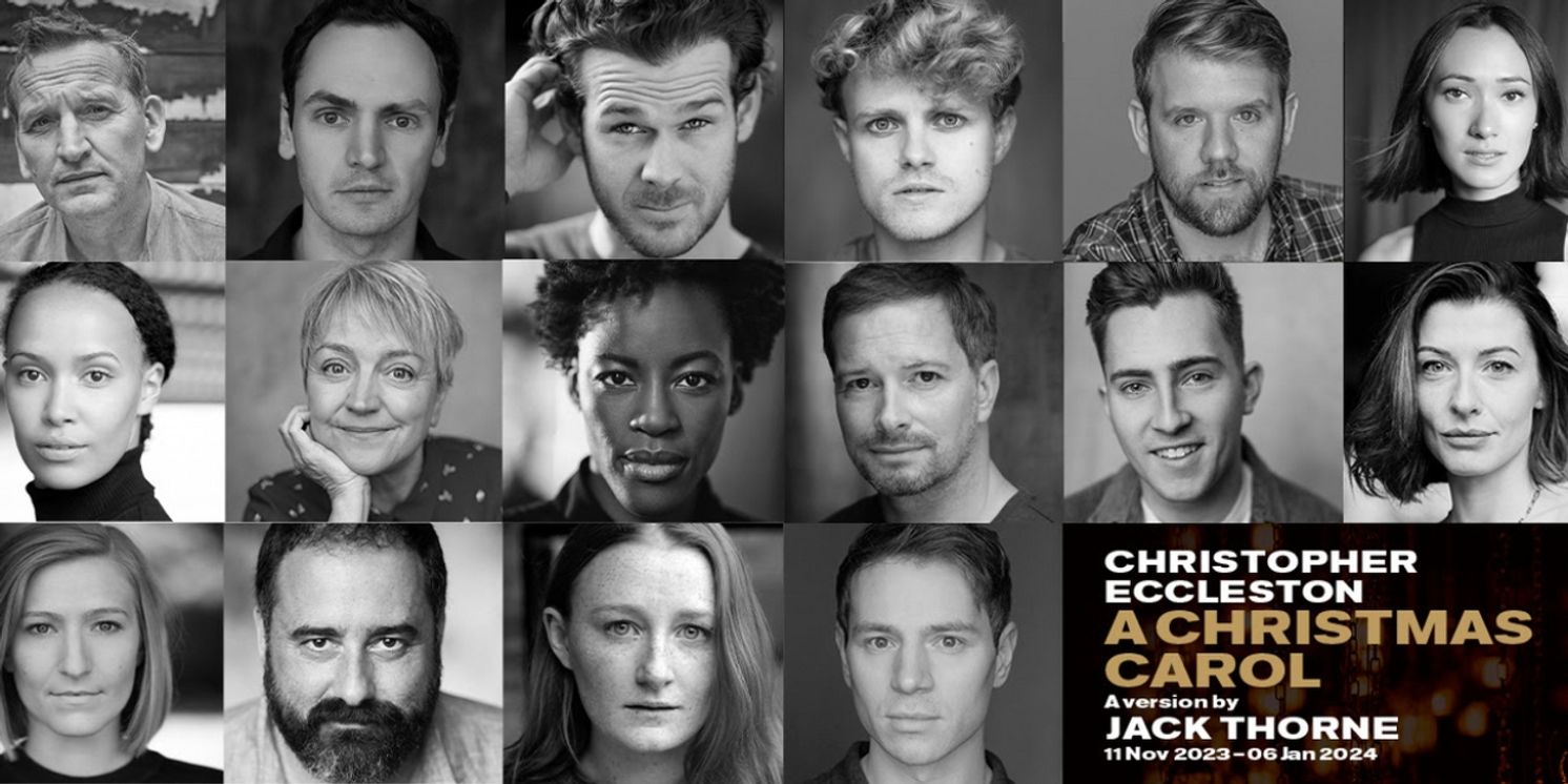 Full Cast Set For A CHRISTMAS CAROL at The Old Vic  Image