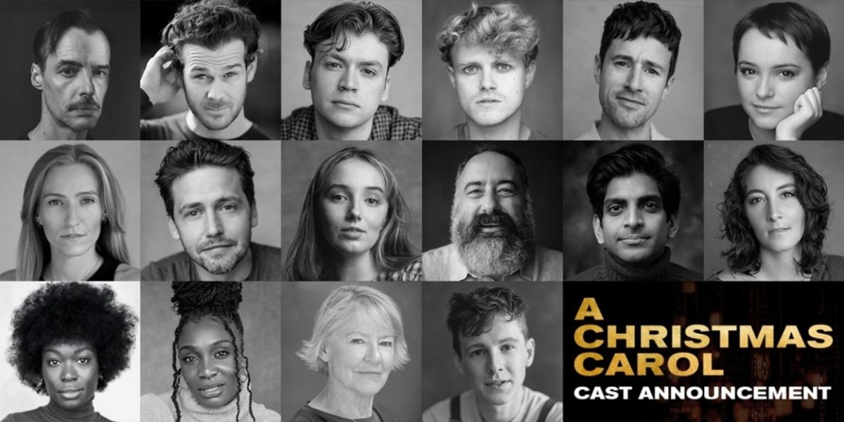 Full Cast Set For A CHRISTMAS CAROL at the Old Vic