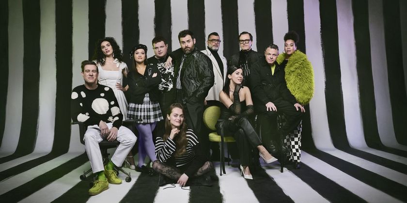 Full Cast Set For BEETLEJUICE THE MUSICAL in the West End Photo
