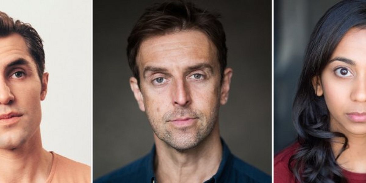 Full Cast Set For BRACE BRACE at the Royal Court