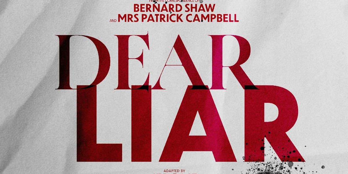 Full Cast Set For Jerome Kilty’s  DEAR LIAR at Jermyn Street Theatre