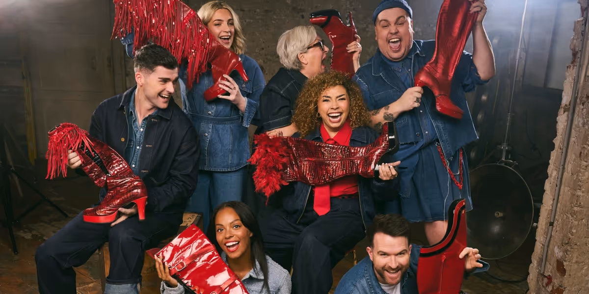 Full Cast Set For KINKY BOOTS at London Coliseum With Johannes Radebe and Matt Cardle