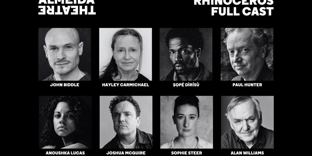 Full Cast Set For RHINOSAURUS at The Almeida Theatre