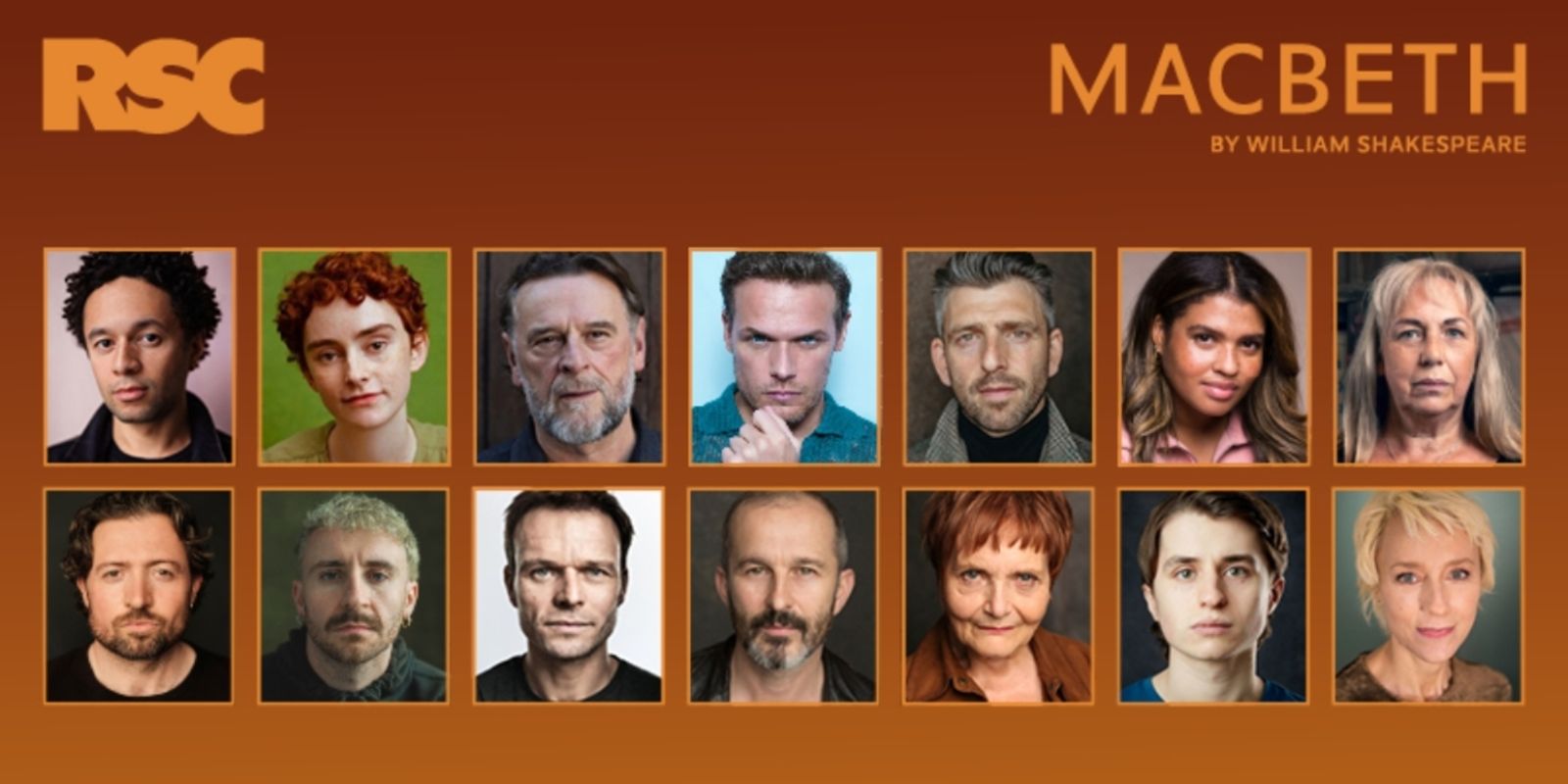 Full Cast Set For RSC's MACBETH With Sam Heughan and Lia Williams
