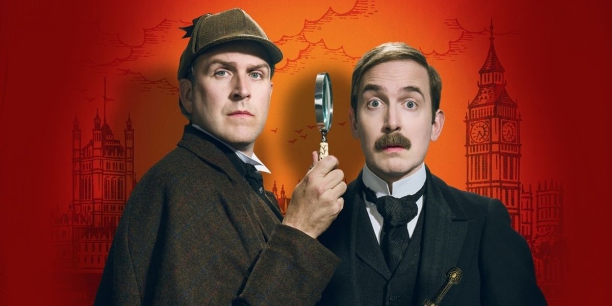 Full Cast Set For SHERLOCK HOLMES AND THE 12 DAYS OF CHRISTMAS at Birmingham Rep