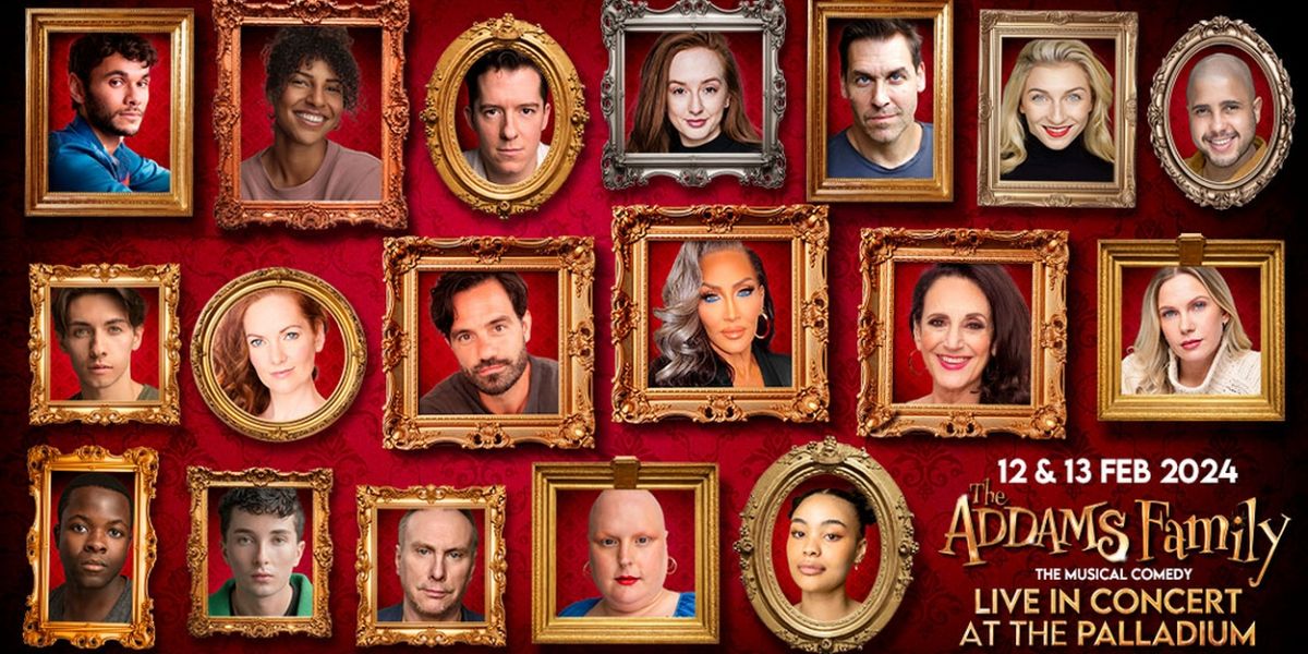 Full Cast Set For THE ADDAMS FAMILY in London, Starring Ramin Karimloo and Michelle Visage