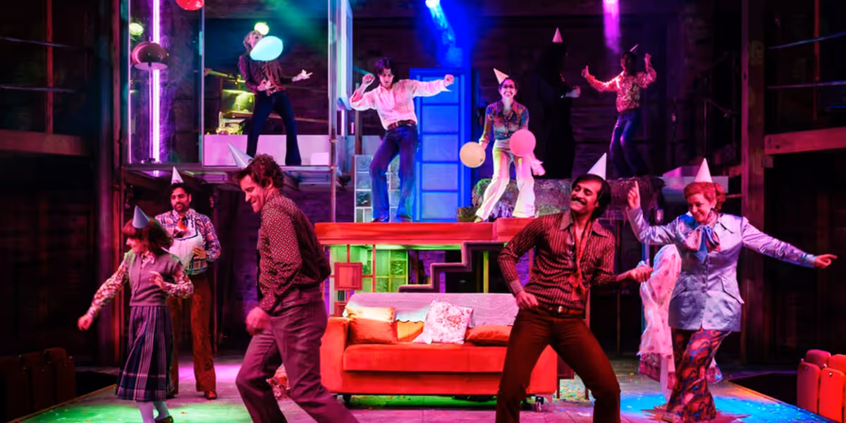 Full Cast Set For THE BUDDHA OF SUBURBIA at the Barbican