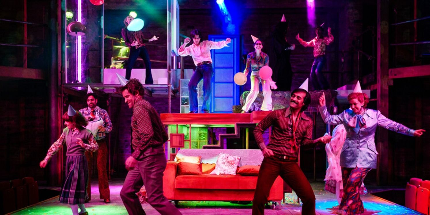 Full Cast Set For THE BUDDHA OF SUBURBIA at the Barbican  Image