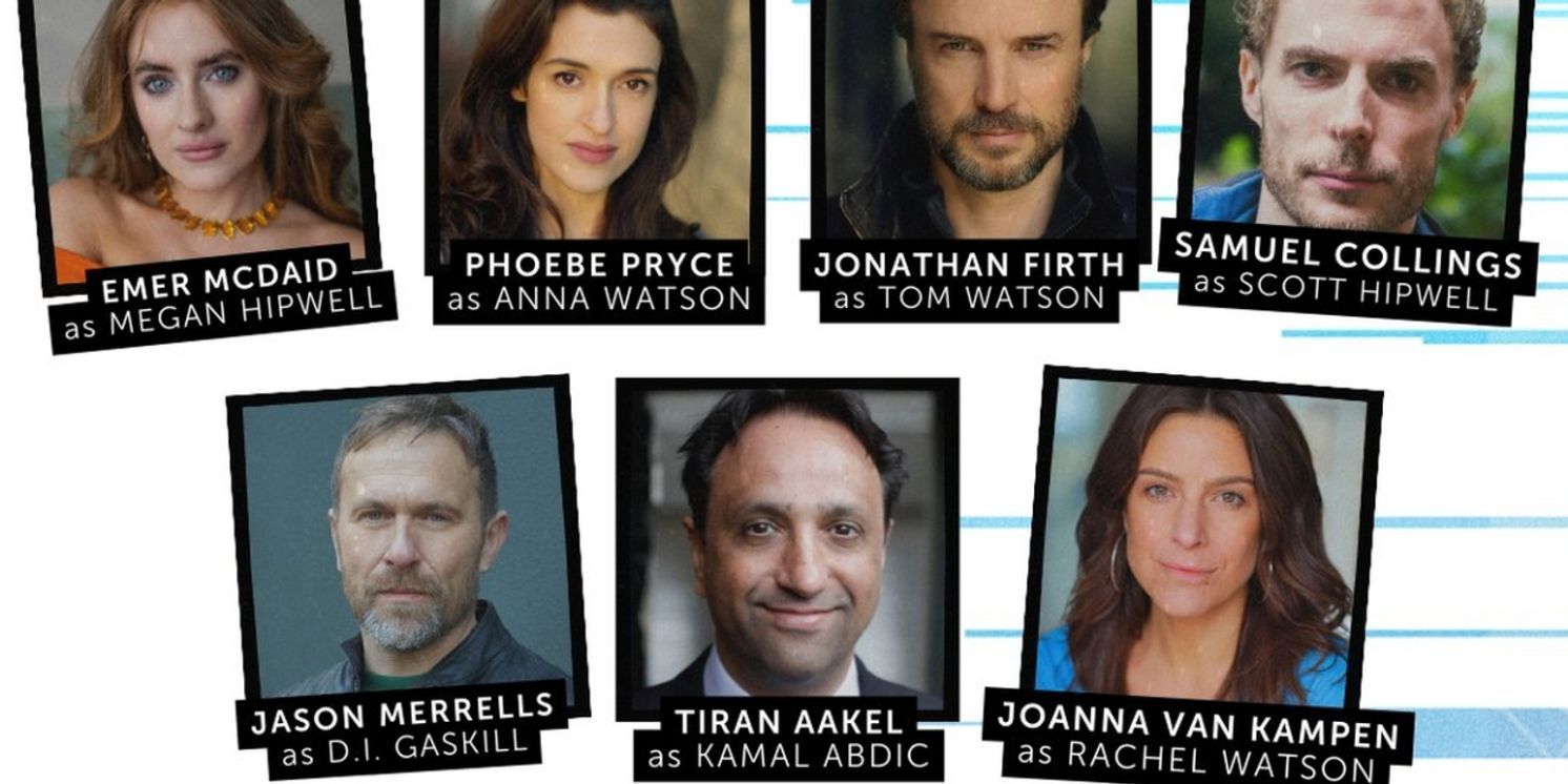 Full Cast Set For THE GIRL ON THE TRAIN at Salisbury Playhouse  Image