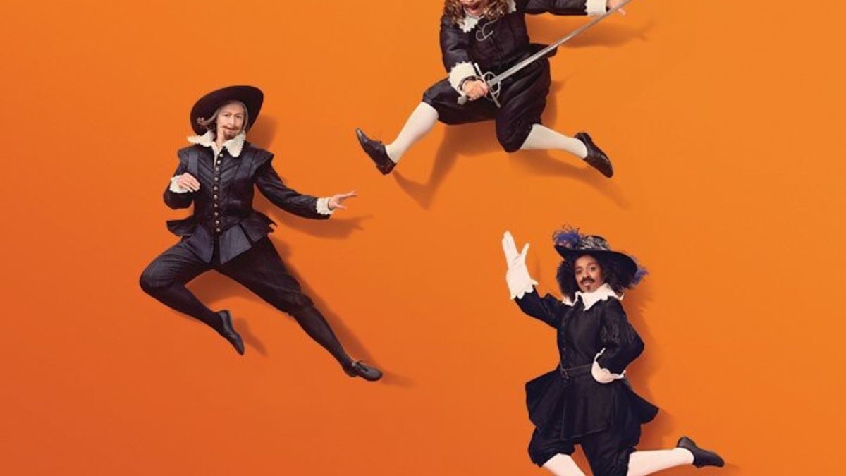 Full Cast Set For THE THREE MUSKETEERS at the RSC