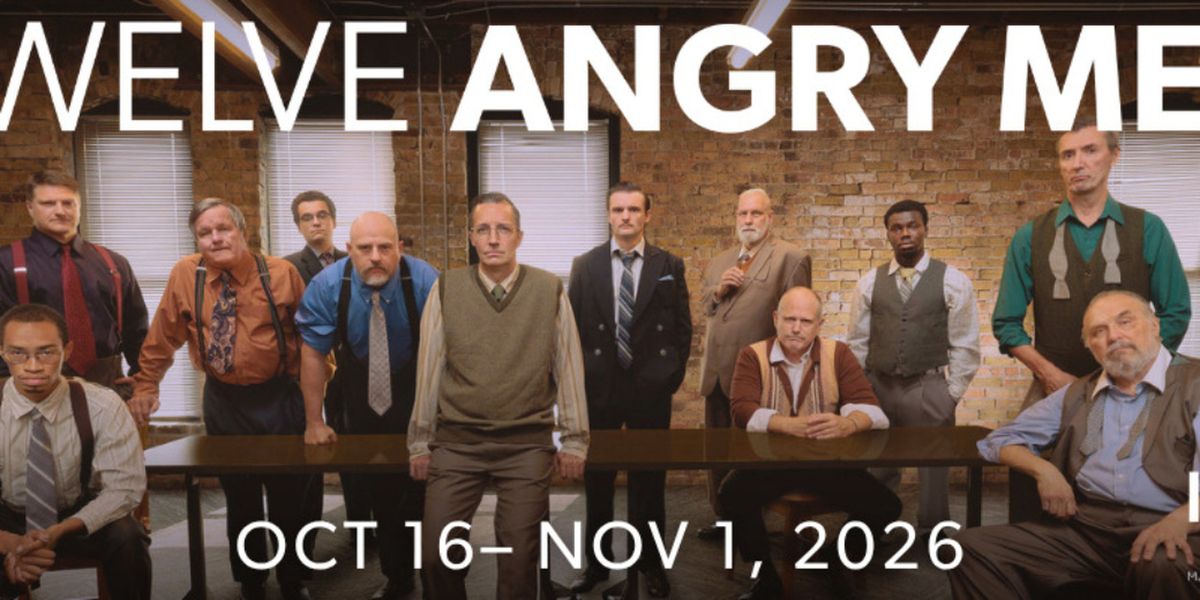 Full Cast Set For TWELVE ANGRY MEN at Lyric Arts